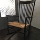 Vintage Scandinavian J16 rocking chair by Hans J. Wegner for FDB