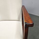 Pair of Mid-Century Pine Lounge Chairs, Czechoslovakia 1970s