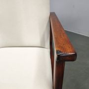 Paire de chaises de salon en pin du milieu du siècle, Tchécoslovaquie années 1970