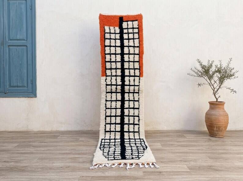 Tapis de passage artisanal 300cmx90cm