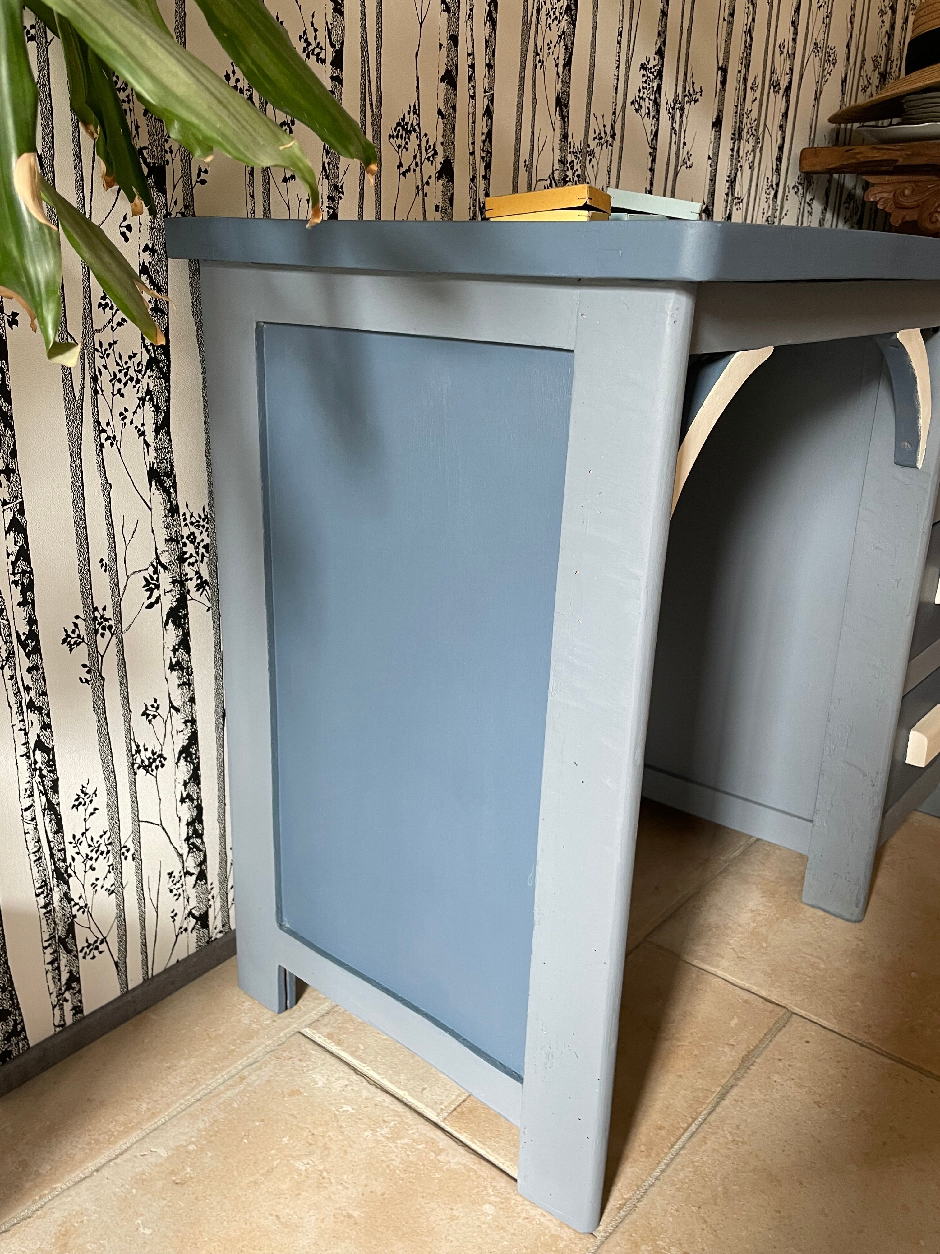 50s child desk revamped
