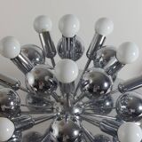 Vintage Sputnik wall/ceiling light from the space age, Cossack style.