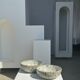 Duo of speckled ceramic bowls