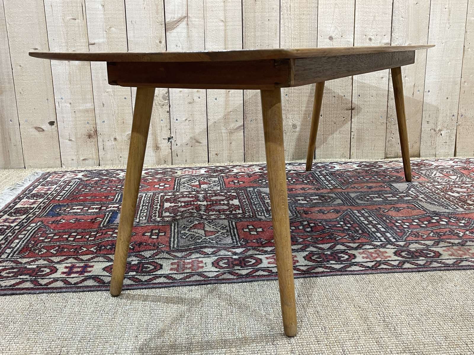 Oak coffee table from the 70s