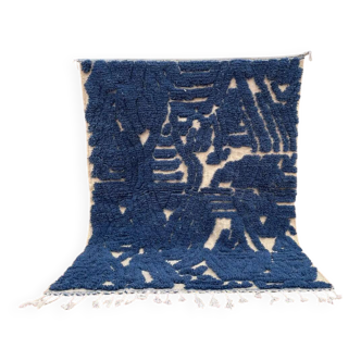 Handmade Berber rug in wool 2.5 x 1.5 m