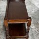 Mahogany side table, made in the United Kingdom