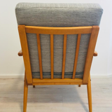 Grey Boomerang armchair