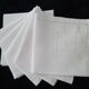 Set of 6 antique white linen tea towels with small days