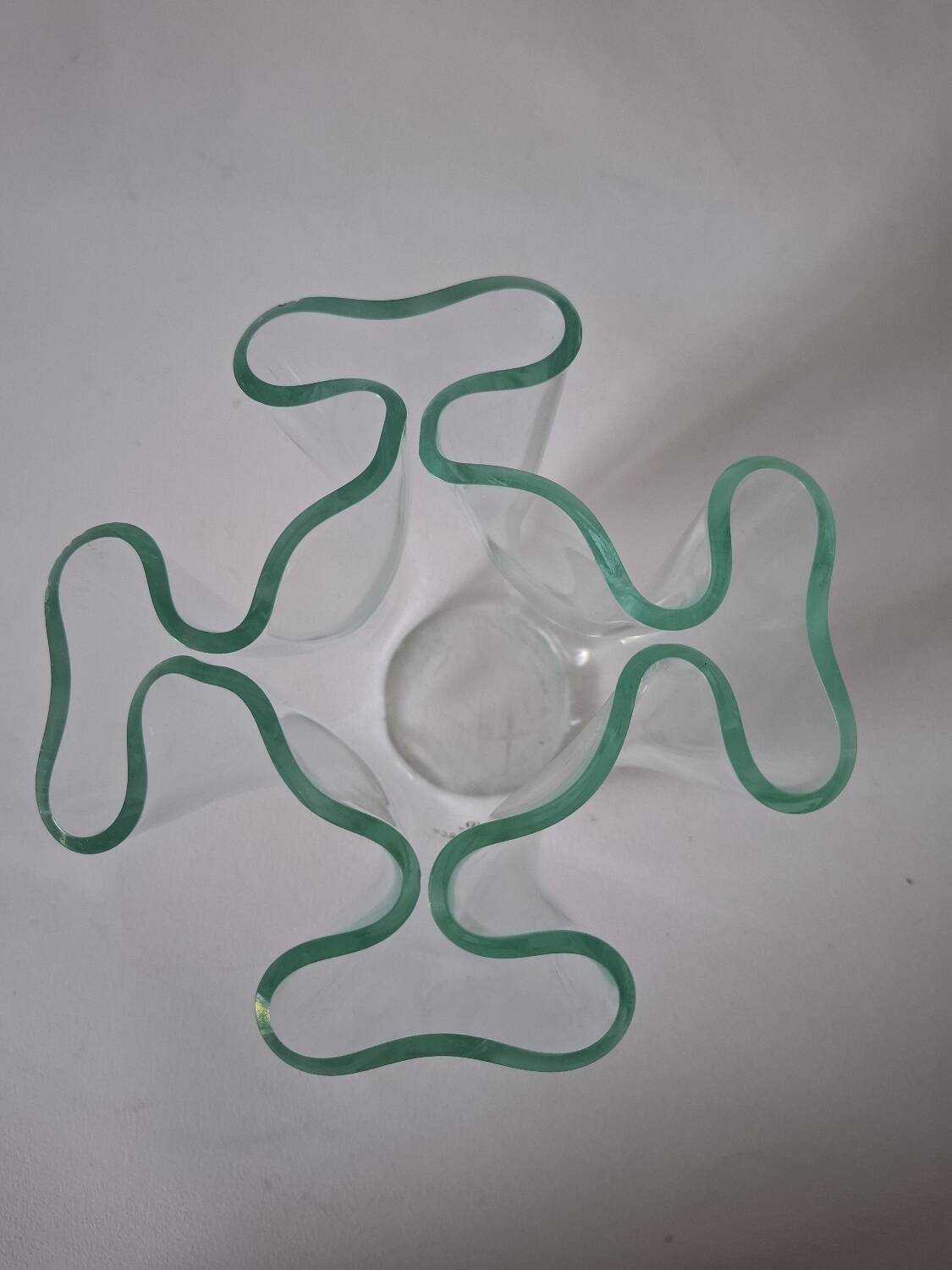 Guzzini 70's "handkerchief" vase