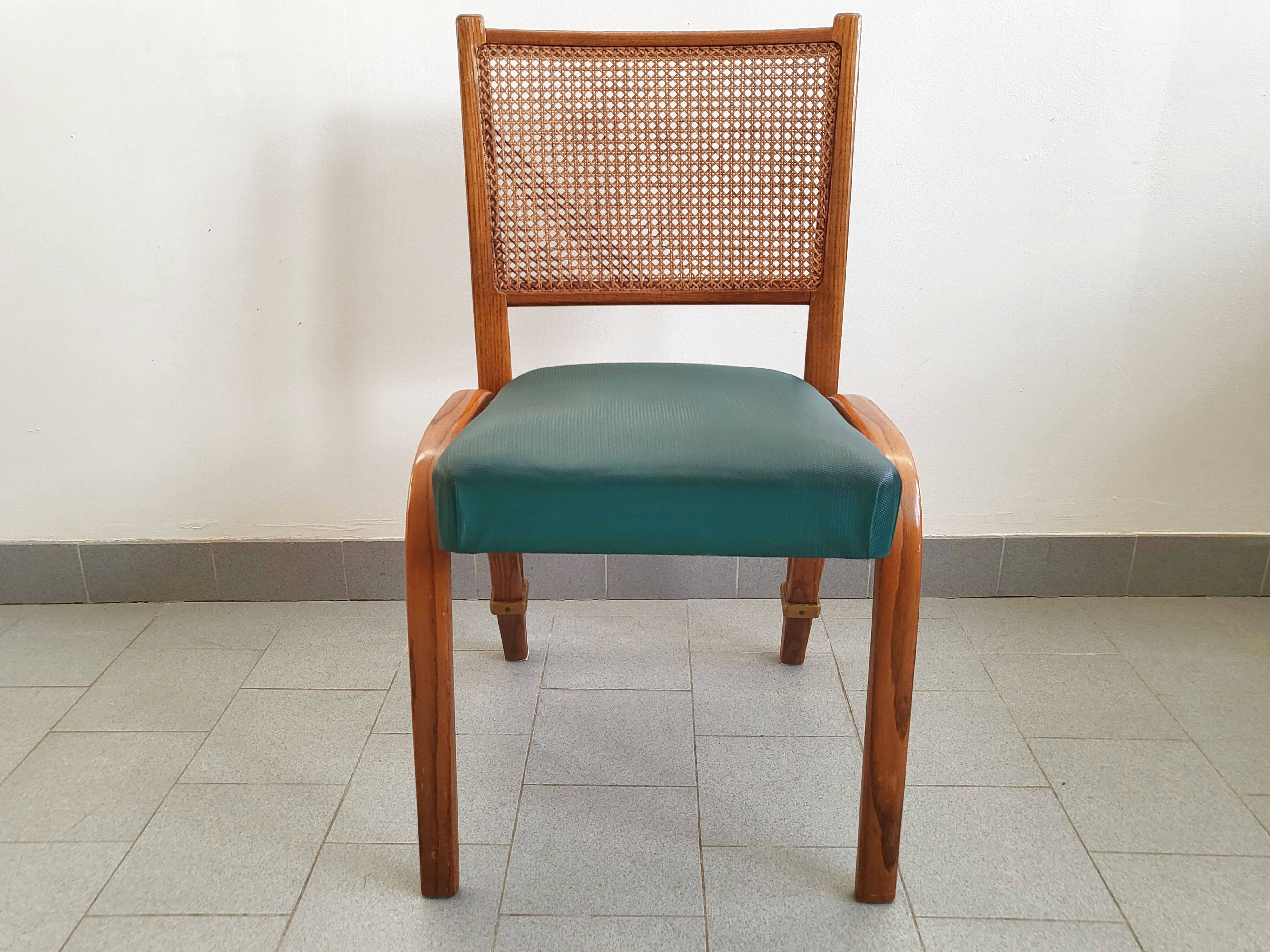 Vintage 1950 Steiner Bow-Wood chair