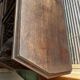 Pair of Gothic style cabinets in dark oak from the 19th century.
