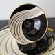 Tea cup with saucer and its vintage Art Deco style dessert plate.
