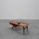 Coffee Table model 210, teak wood and ceramic,by Alfred Hendrickx, Belform