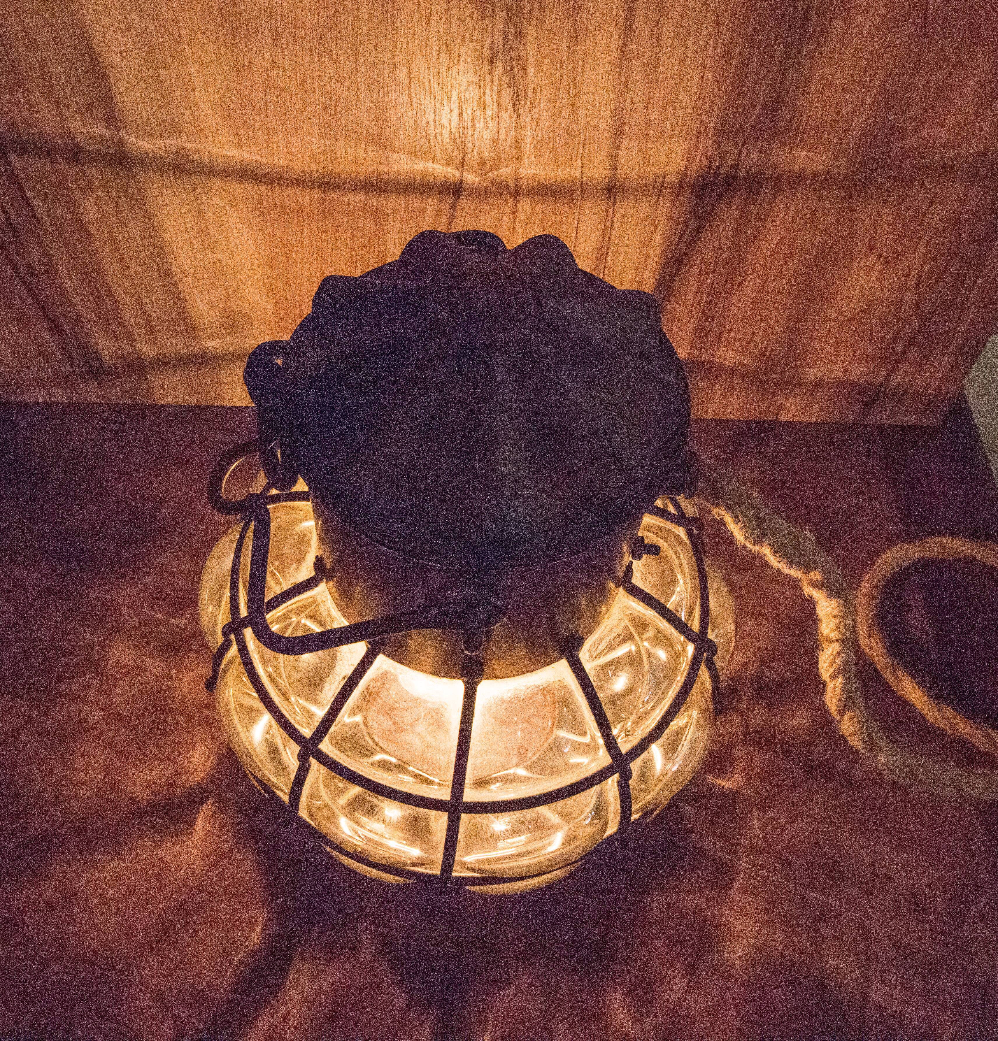 Venetian boat lamp