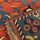 Vintage Afghan carpet 110x88cm