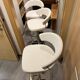 New York vinyl bar stool by Connubia by Calligaris