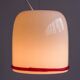 Glass pendant by Ettore Sottsass for Vistosi, Italy, 1970s