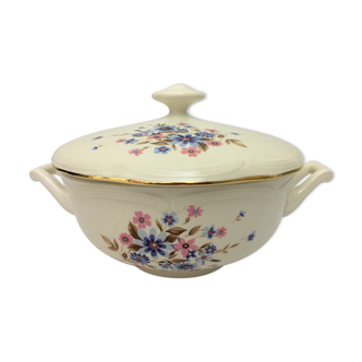 Soup pot "Gien" with spring flower motifs