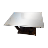 Table basse miroir