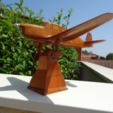 Wooden plane Art Deco 30 years 40