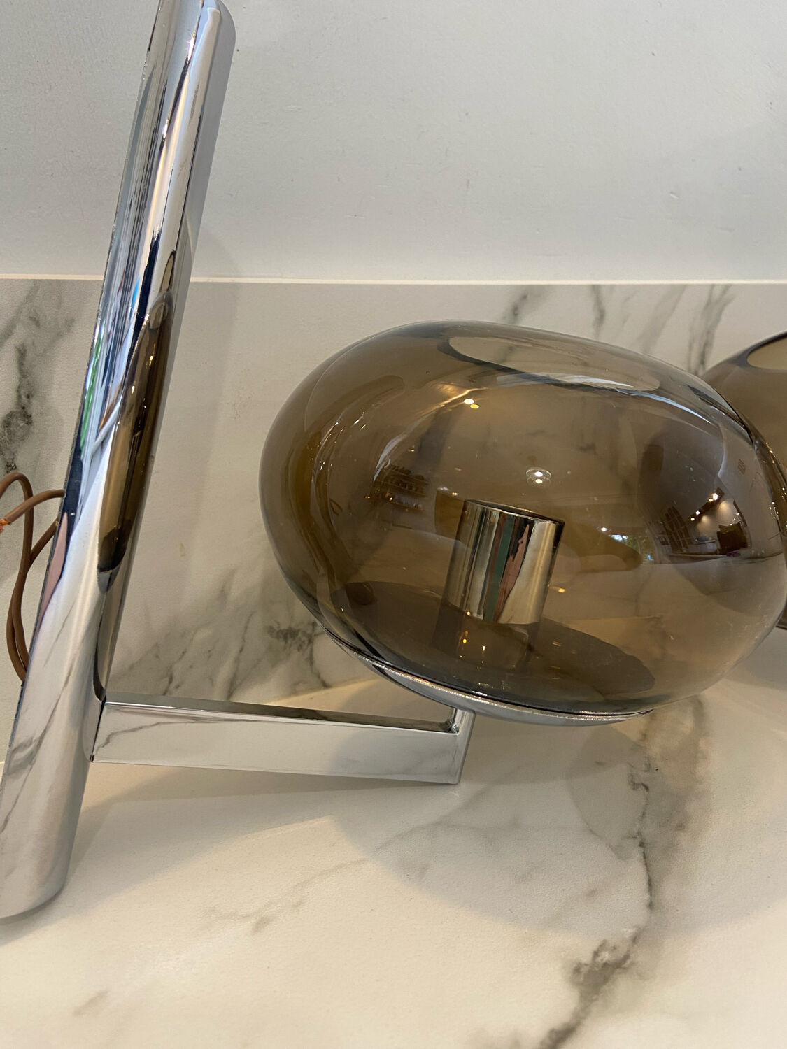Pair of sciolari wall lamps
