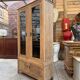 Vitrine en chêne début XXème