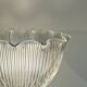 Vintage Holophane glass tulip crystal table lamp