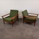 Paire de fauteuils scandinave