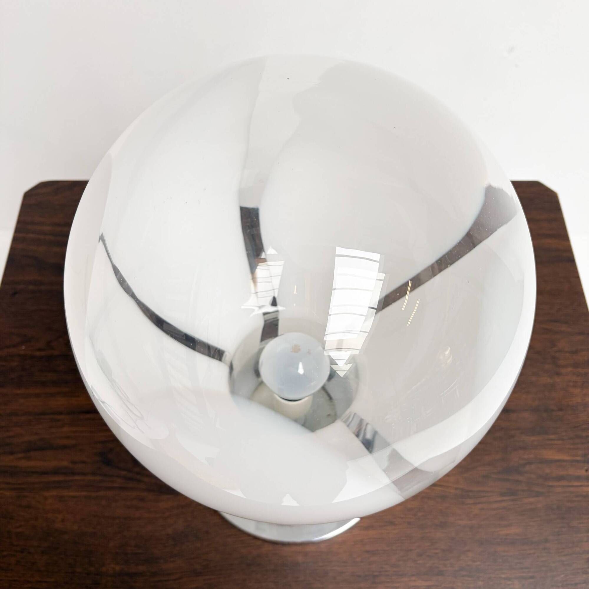 Italian Murano glass lamp 52 cm, 1970s