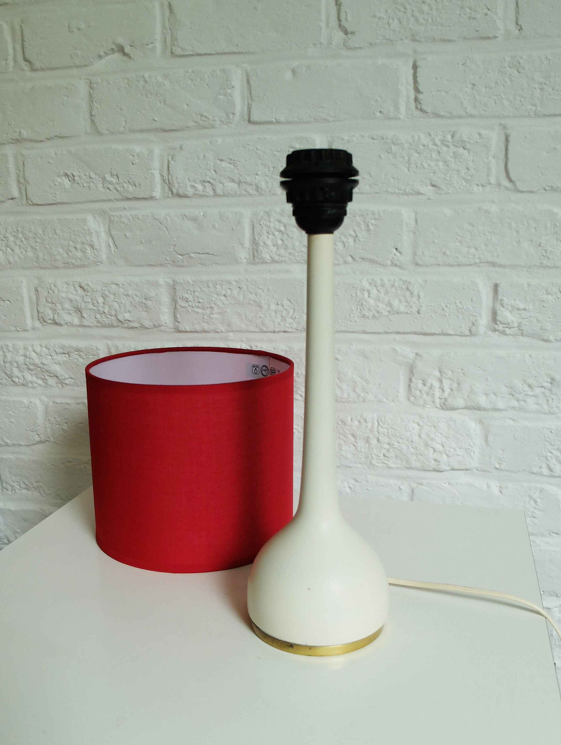 Vintage Scandinavian table lamp Hans-Agne Jakobsson, Markaryd Sweden 1960