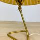 50s brass casserole lamp