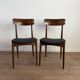 Set of 6 Scandinavian teak chairs – 1960s