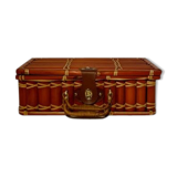 Case box bamboo and wicker