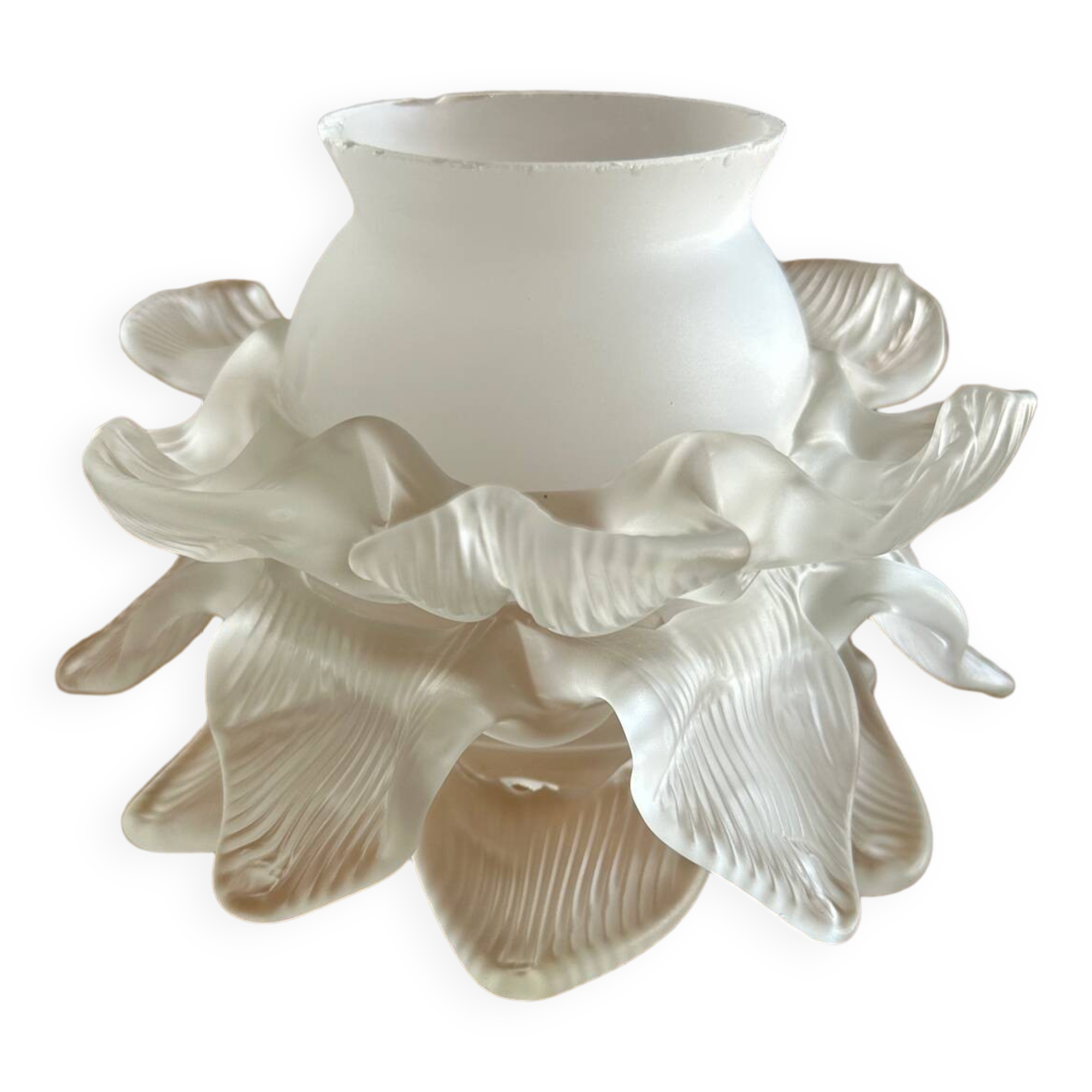 5 glass paste tulips