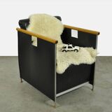 CASTELIJN / vintage easy chair “the box” / Mazairac & Boonzaaijer  / 1980s
