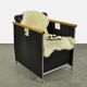 CASTELIJN / vintage easy chair “the box” / Mazairac & Boonzaaijer  / 1980s
