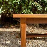 Solid wood coffee table