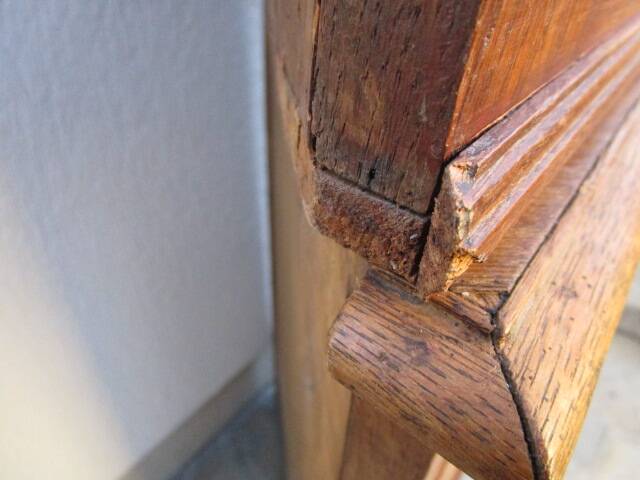 Meuble d'angle/encoignure art-déco