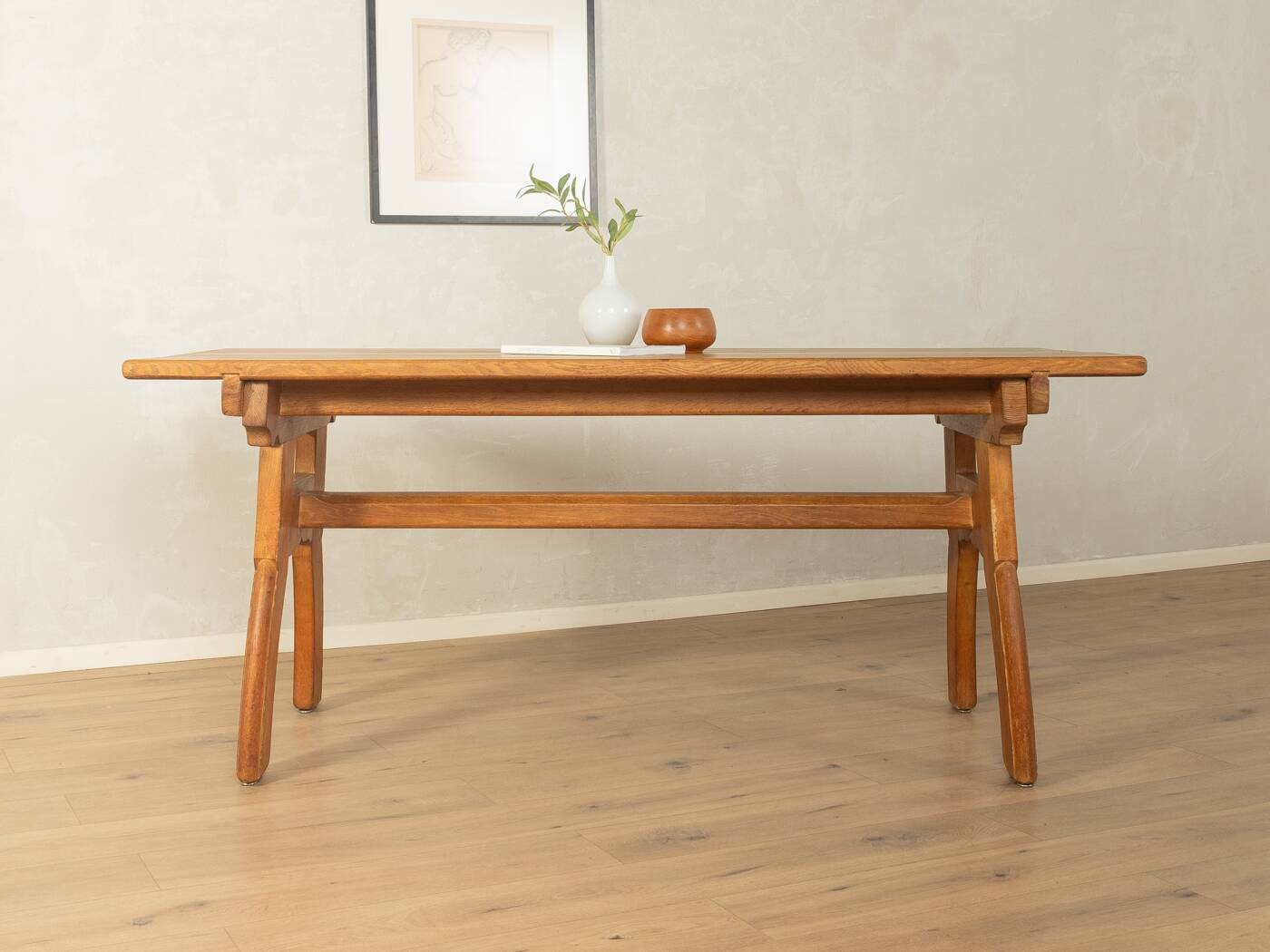 Brutalist Farmhouse Dining Table