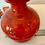 Kaiser Leuchten – Mid-Century Bubble Lamp in Fire Red