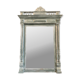 Neo-Renaissance mirror in patinated wood 19th century