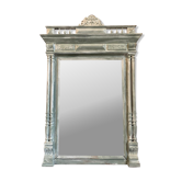 Miroir Néo-Renaissance en bois Patiné 19ème siècle