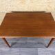 1960s 1970s Teak Extendable Dining Table Made in Denmark Danish Design