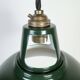 Vintage Industrial Green Painted Ceiling Lamp, 2000s