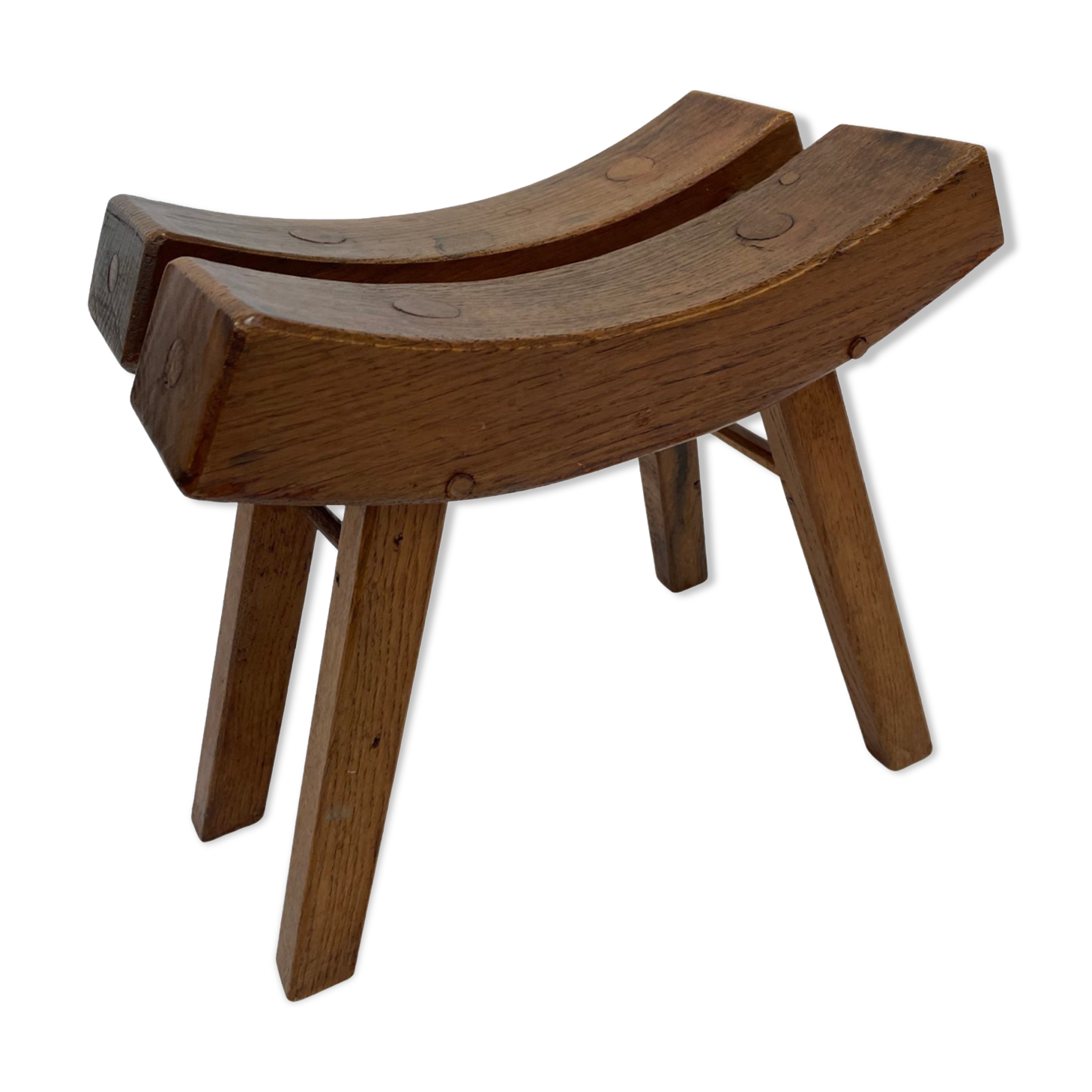 Vintage Brutalist Stool design