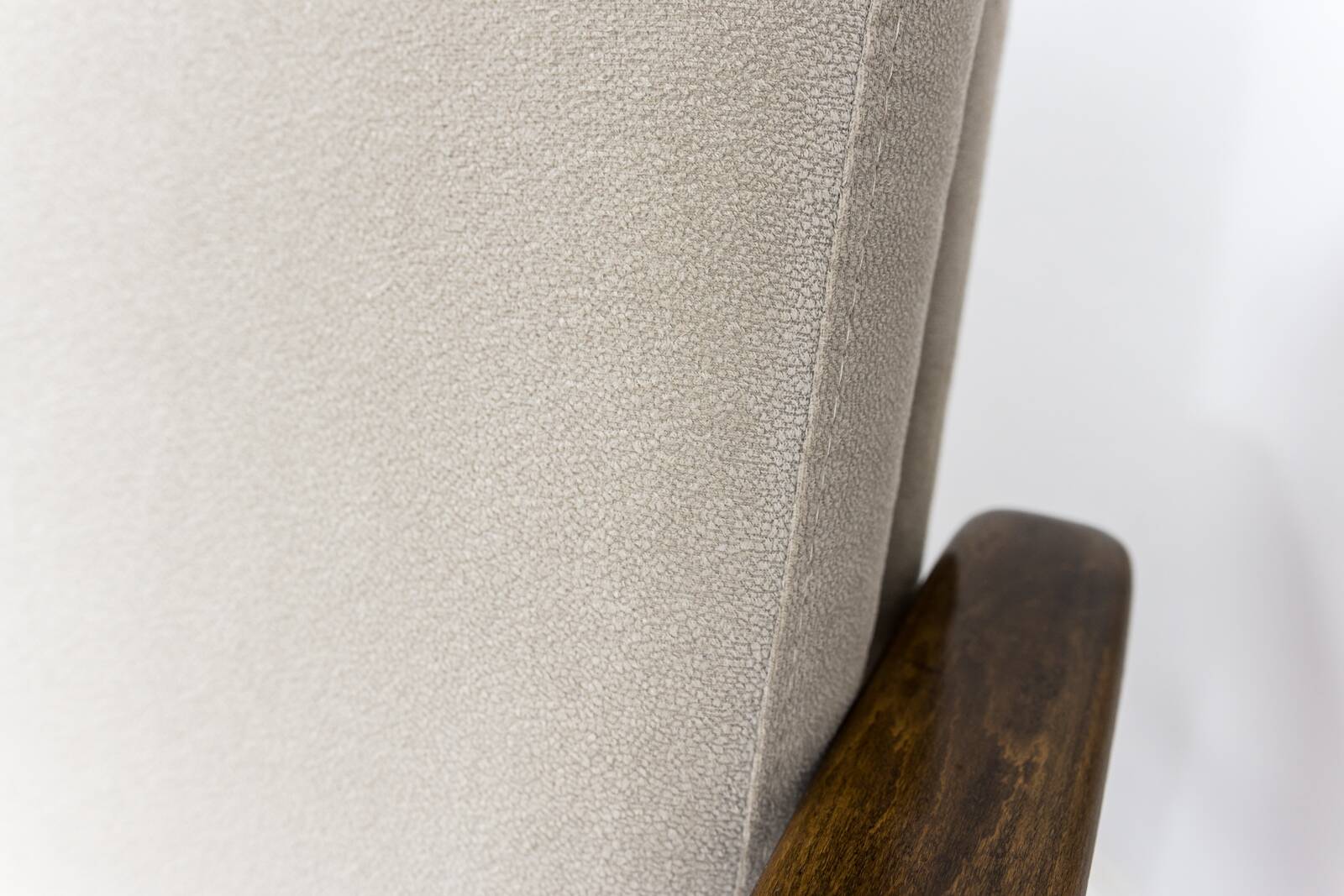 Mid-century modern Armchair "Gfm 142" By Edmund Homa,  Poland