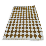 Tapis berbère en laine fait main