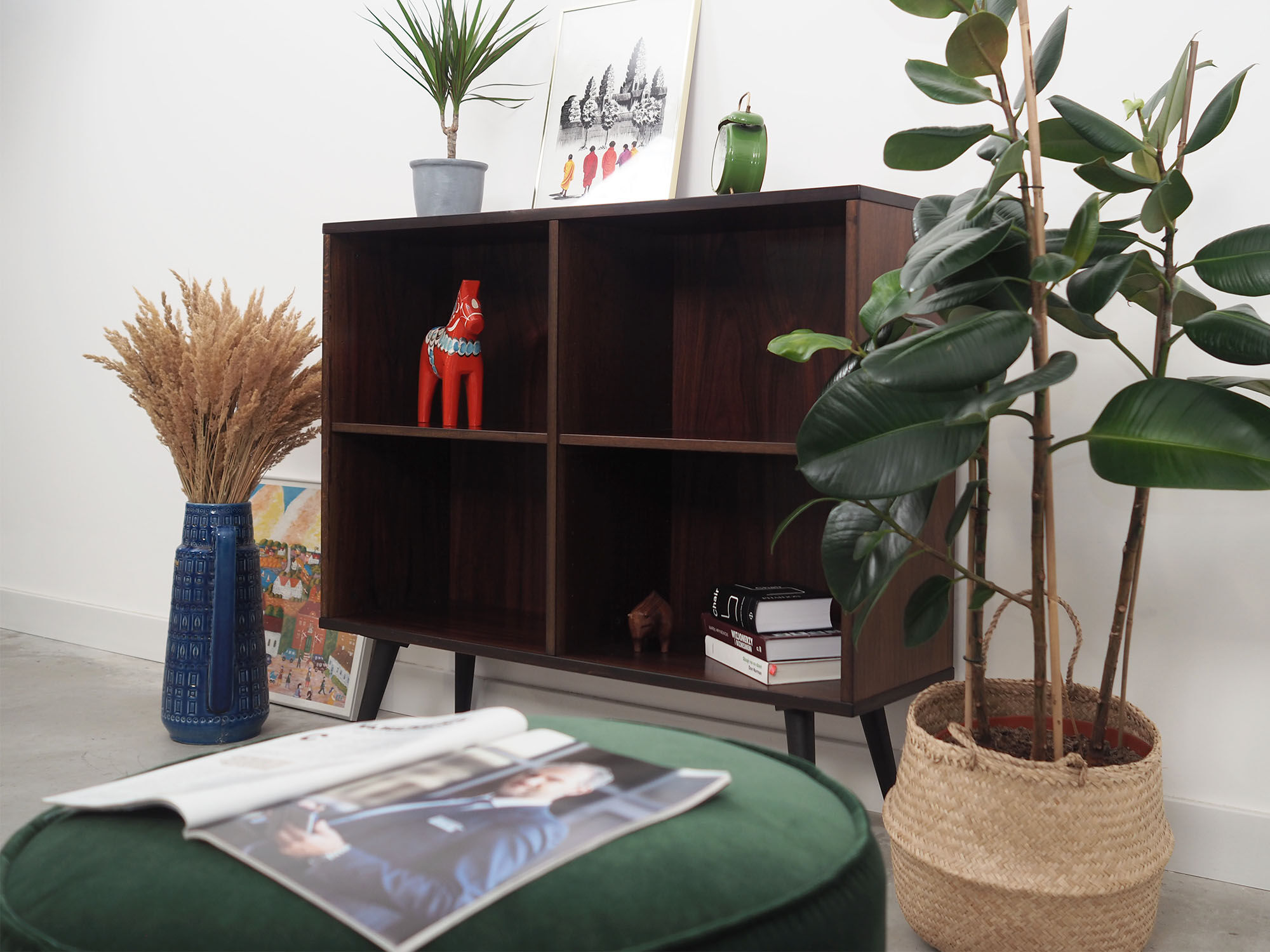 Rosewood bookcase, Danish design, 1970s, production: Denmark