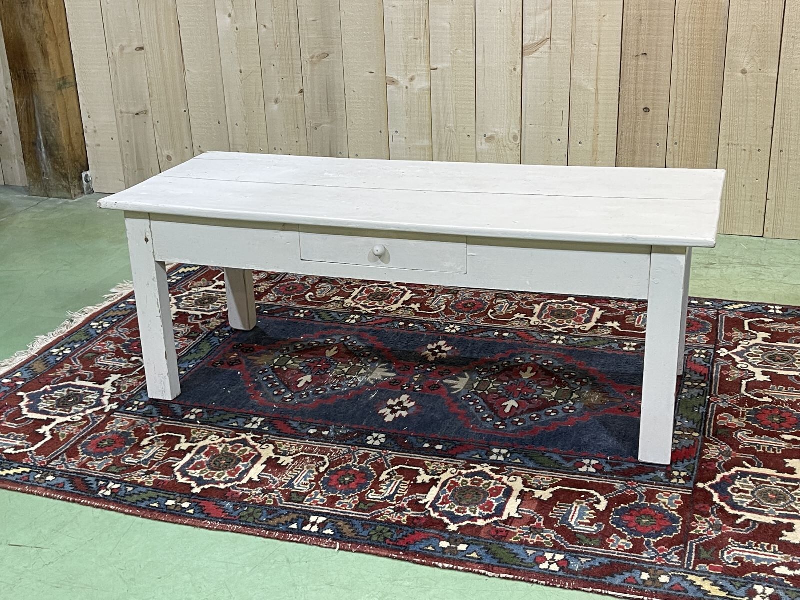 Fir coffee table - early twentieth century