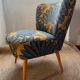 Vintage cocktail armchair